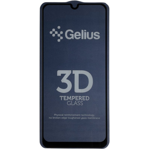 Защитное стекло Gelius для Samsung M305 Galaxy M30 (2019) (Full Glue) (0.3 мм, 2.5D) (Black)