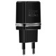 Сетевое зарядное устройство Hoco C12 2xUSB-A (12W · 2.4A) (Black)
