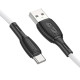 Кабель Borofone BX86 USB-A – Type-C (1 м · 15W · 3A) (White)