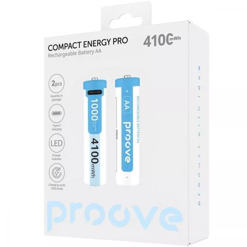 Акумуляторна батарейка Proove Compact Energy Pro AA 2 pcs