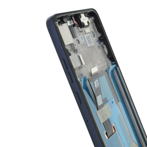 Дисплей для Motorola XT2409 Moto Edge 50 Neo з тачскріном в рамці (Grisaille) (Original)