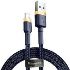 Кабель Baseus Cafule USB-A – Lightning (1 м · 20W · 2.4A) (CALKLF-BV3) (Blue/Gold)