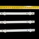 Пряма підсвітка для телевізора Bravis 28″ SVJ280A01 Rev3 (3 планки по 530 мм, 5 LED, лінза 15,5 мм, 3 В)