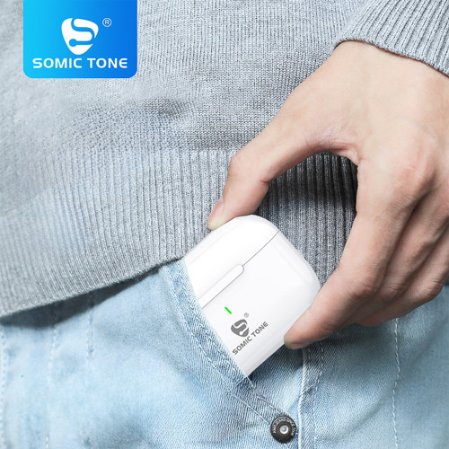 Наушники Bluetooth Somic Tone S5 SmartPods TWS (White)