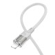 Кабель Hoco U129 Type-C – Lightning (1.2 м · 27W · 3A) (Gray)