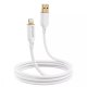 Кабель Proove Jelly Silicone USB-A – Lightning (1 м · 12W · 2.4A) (White)