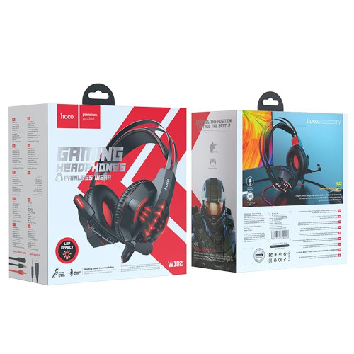 Наушники Hoco W102 PC (Red)