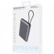 Повербанк Proove Moon Rock Magnetic 22.5W (10000 mah) (Grey)