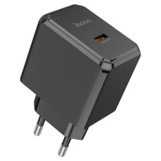 Мережевий зарядний пристрій Hoco CS13A USB-C (20W · 3A) (Black)