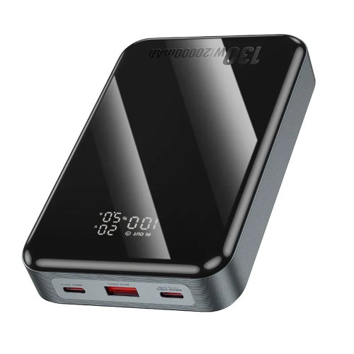 Повербанк Hoco Q30A Fast charge 130W (20000 mAh) (Black)