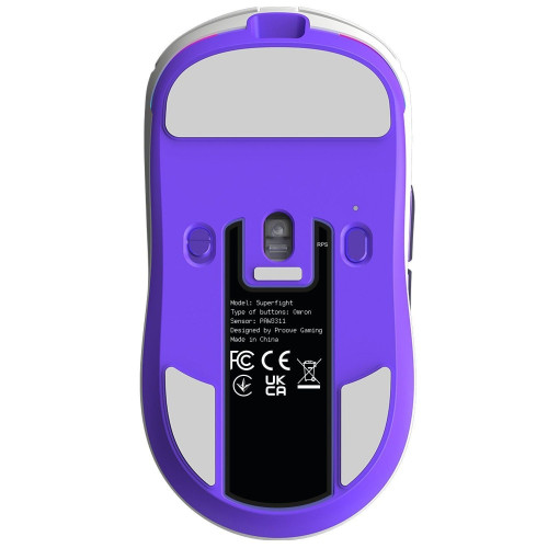 Мышка проводная игровая Proove Gaming Superfight Wired (Black/Purple)