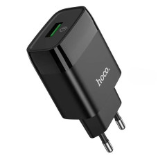 Сетевое зарядное устройство Hoco C72Q USB-A (18W · 3A) (Black)