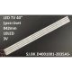 Пряма підсвітка для телевізора Bravis 40″ SJ.HZ.D4301101 V4 (1 планка 842 мм, 10 LED, 3 В)