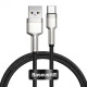 Кабель Baseus Cafule Metal USB-A – Type-C (1 м · 66W · 6A) (CAKF000101) (Black)