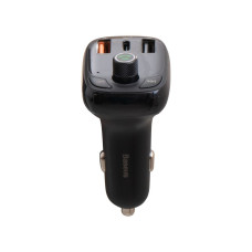 FM-модулятор Baseus S-13 T-typed 2xUSB-A+USB-C (36W · 3A) (Black)
