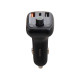 FM-модулятор Baseus S-13 T-typed 2xUSB-A+USB-C (36W · 3A) (Black)