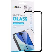 Захисне скло Gelius для Poco C85 (4G) (Full Glue) (0.3 мм, 2.5D) (Black)