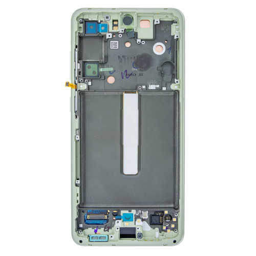 Дисплей для Samsung G990 Galaxy S21 FE з тачскріном в рамці (Green) (Original)