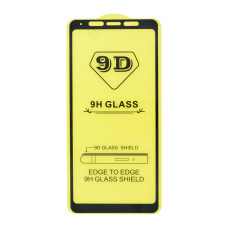 Защитное стекло в тех упаковке для Samsung A920 Galaxy A9 (2018) (Full Glue) (0.3 мм, 2.5D) (Black)
