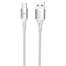 Кабель Proove WireX USB-A – Type-C (1 м · 15W · 3A) (White)