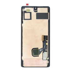 Дисплей для Google Pixel 7 Pro з тачскріном в рамці зі сканером відбитка пальця (Black) (Original Used)