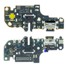 Нижня плата для Xiaomi Redmi Note 9 Pro (5G) з роз’ємом зарядки та мікрофоном (Original Used)