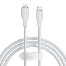 Кабель Baseus Pudding Series Type-C – Lightning (1.2 м · 20W) (White)