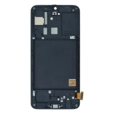 Дисплей для Samsung A405 Galaxy A40 (2019) с тачскрином в рамке (Black) (IPS)