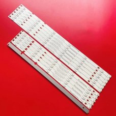 Пряма підсвітка для телевізора Changhong 55″ MYCH55D2000 (L+R, 12 планок по 512/596 мм, 6 LED, лінза 15,5 мм, 3 В)