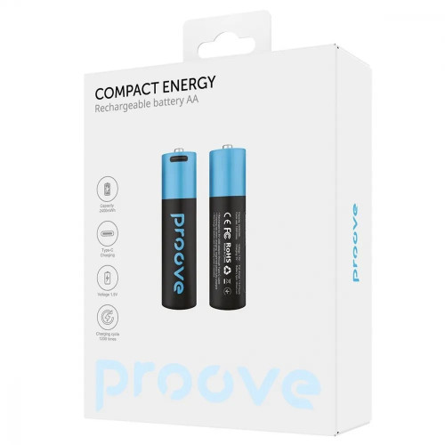 Акумуляторні батарейки Proove Compact Energy AA (2 штуки)