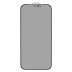 Захисне скло Privacy для Apple iPhone 12 Pro (Full Glue) (0.3 мм, 2.5D) (Black)