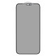 Защитное стекло Privacy для Apple iPhone 12 (Full Glue) (0.3 мм, 2.5D) (Black)