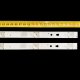 Пряма підсвітка для телевізора 42″ LED42D10A (1 планка 820 мм, 10 LED, лінза 11 мм, 3 В)