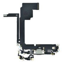 Шлейф для Apple iPhone 15 Pro Max с разъемом зарядки (Natural Titanium) (Original PRC)