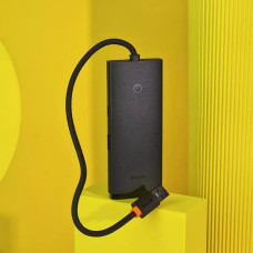 USB-хаб Baseus Lite Series 4в1 Type-C (4xUSB 3.0 · 0.25 м) (Black)