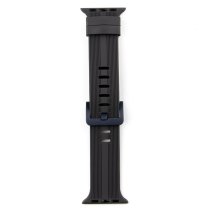Ремешок для Apple Watch 38/40/41 мм Band Silicone Shine (Dark Gray)