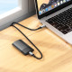 Мультимедийный кабель Hoco US10 Type-C – Type-C 3.0 5Gbit/s (0.5 м · 3A) (Black)