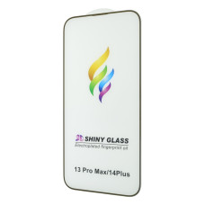 Захисне скло Color Frame для Apple iPhone 14 Plus (Full Glue) (Gold)