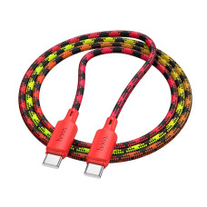 Кабель Hoco X116 Meridian Type-C – Type-C (1 м · 60W · 3A) (Red)