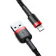 Кабель Baseus Cafule USB-A – Lightning (2 м · 12W · 1.5A) (CALKLF-C19) (Black/Red)