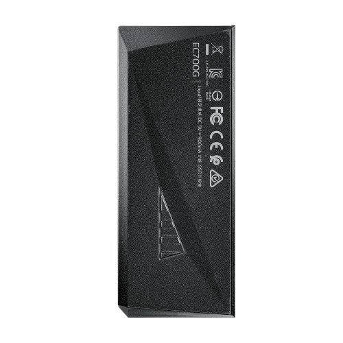 Зовнішній карман для SSD M.2 ADATA EC700G USB 3.2 Gen 2 Type-C black