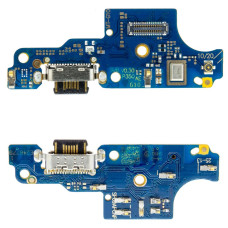 Нижняя плата для Motorola XT2128 Moto G20 с разъемом зарядки и микрофоном