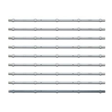 Пряма підсвітка для телевізора Beko 55″ DRT ZVBHF12 Rev0.1 (9 планок по 589 мм, 5 LED, лінза 17 мм, 3 В)