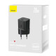 Мережевий зарядний пристрій Baseus GaN5 Mini USB-C (20W · 3A) (CCGN0501) (Black)