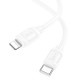 Кабель Hoco X115 Surpass Type-C – Lightning (1 м · 27W · 3A) (White)