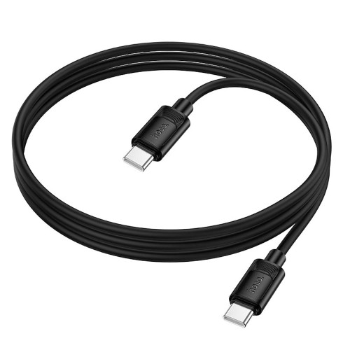 Кабель Hoco X122 Type-C – Type-C (1 м · 60W · 3A) (Black)