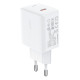 Сетевое зарядное устройство Acefast A21 USB-C (30W · 3A) (White)
