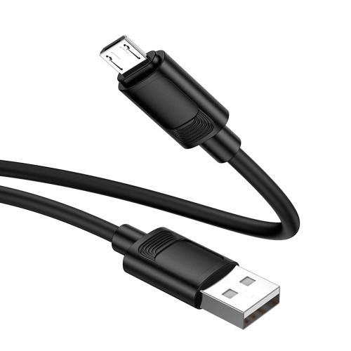 Кабель Hoco X122 USB-A – Micro-USB (1 м · 12W · 2.4A) (Black)
