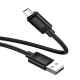 Кабель Hoco X122 USB-A – Micro-USB (1 м · 12W · 2.4A) (Black)