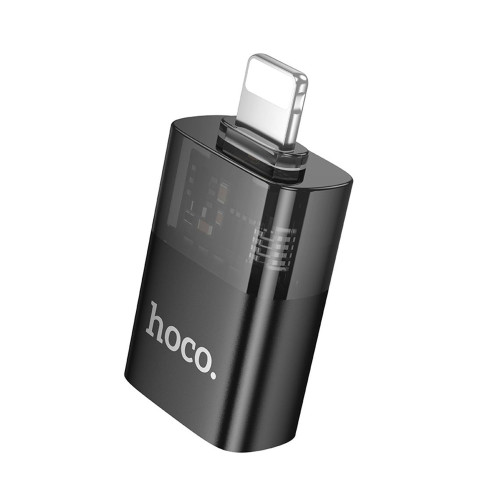 Переходник Hoco UA36 Lightning – USB-A (Black)